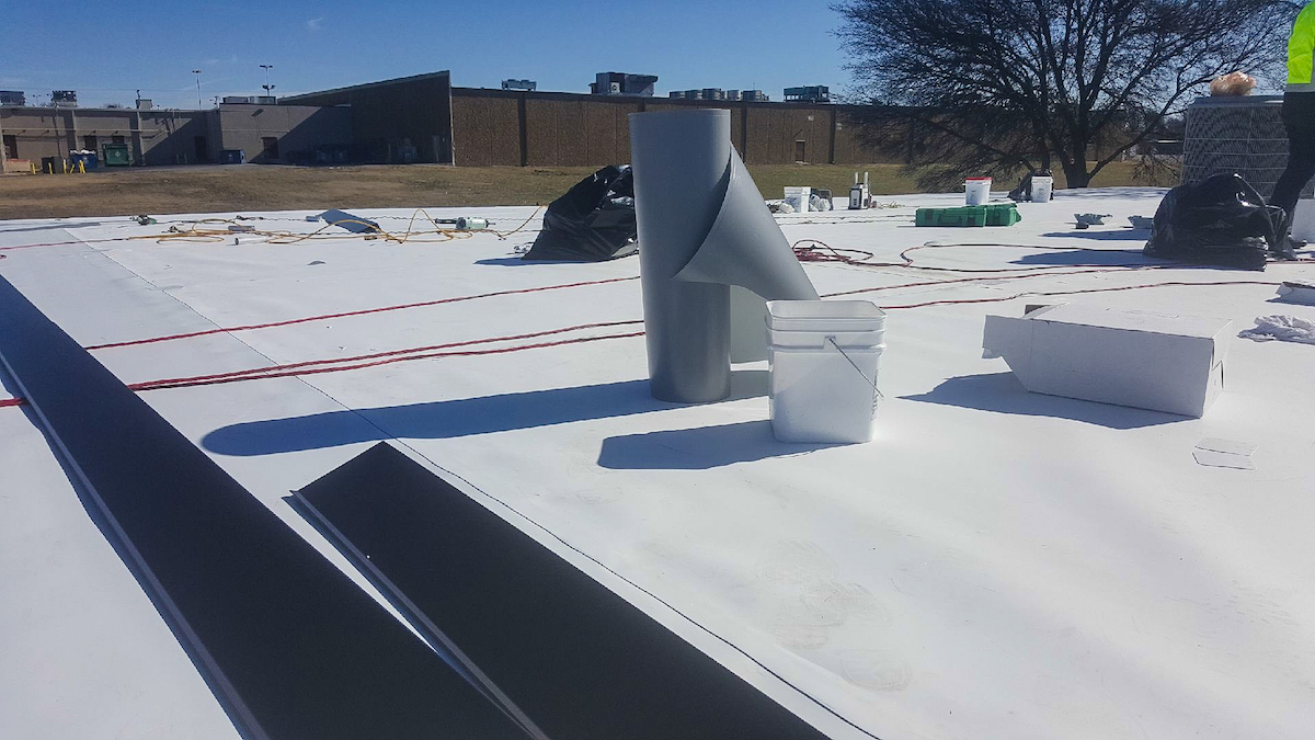 TPO Roof Application