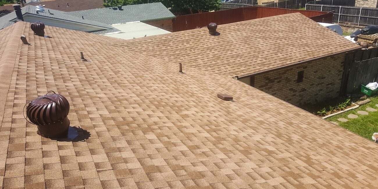 New Roof for Mesquite TX home