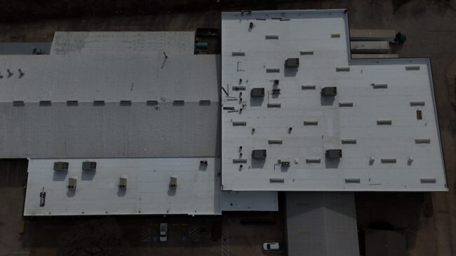 Arlington TX roof repair with TPO